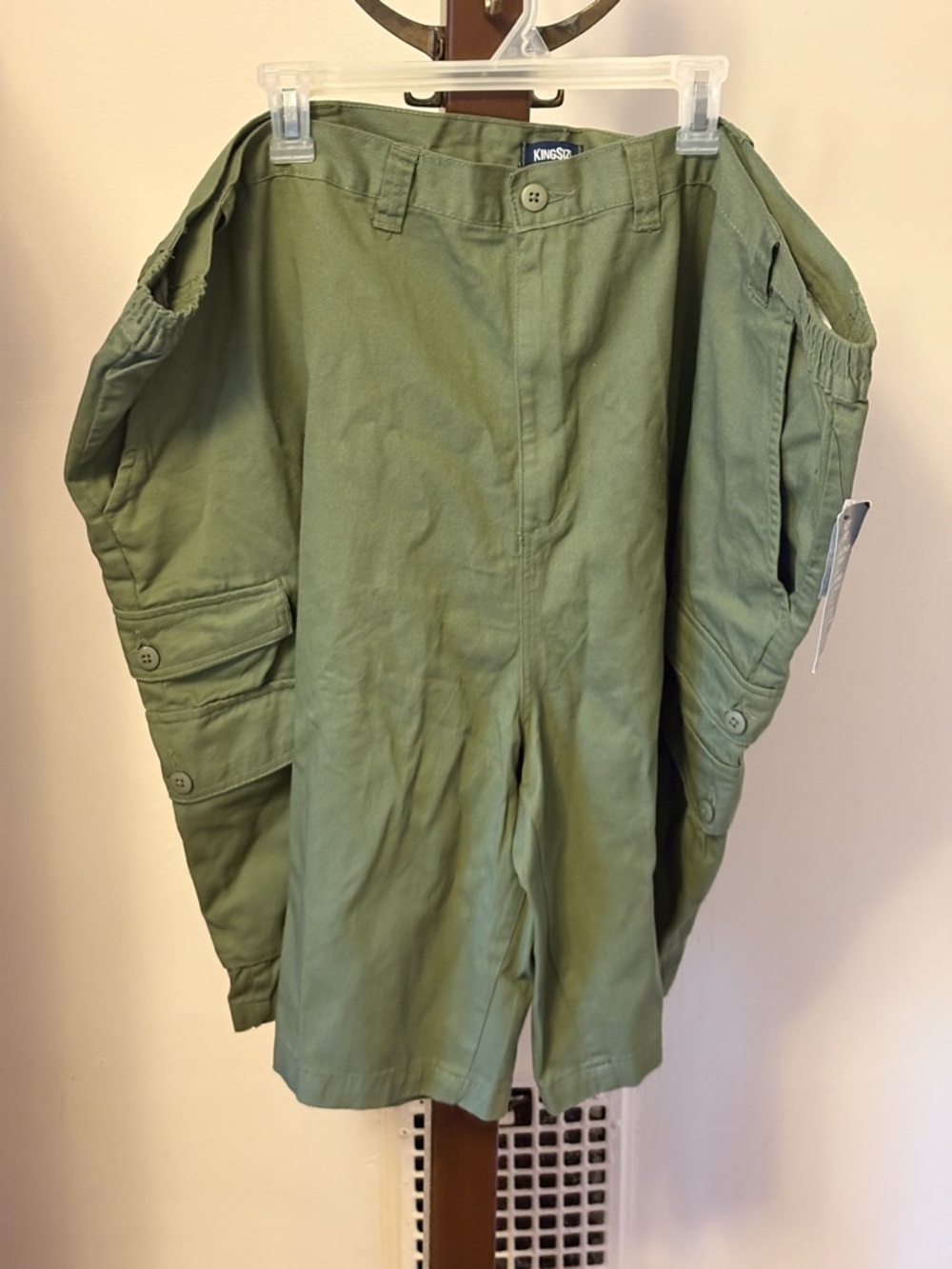 NWT King Size side elastic cargo shorts size 56